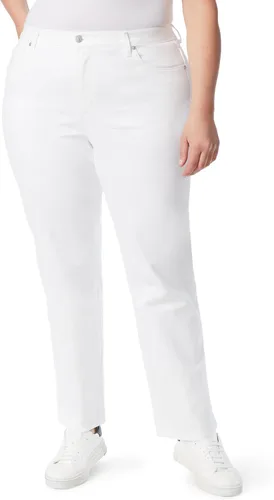 Vista 93 de Gloria Vanderbilt - Pantalones de mezclilla Amanda clásicos de tiro alto y pierna cónica petite para mujer Begonia Bloom