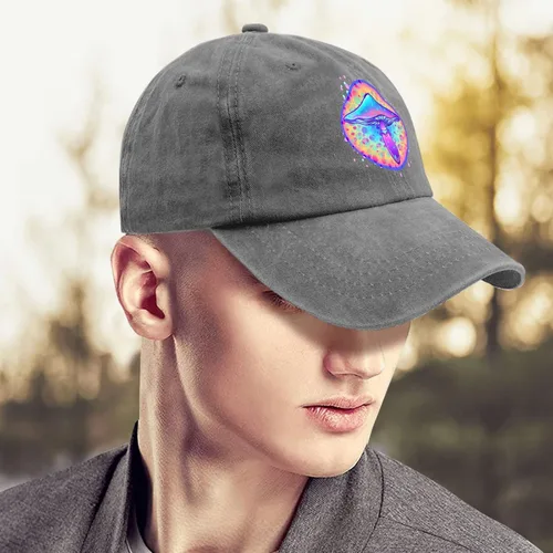 Vista 4 de devor Gorras de béisbol Magic Mushrooms, gorras de béisbol divertidas para mujer
