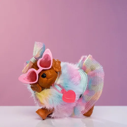 Vista 16 de REAL LITTLES - Transportín Coleccionable de Micro Cachorro con 1 Micro Cachorro y 5 Micro Sorpresas Funcionales Adentro! Los Estilos Pueden Variar