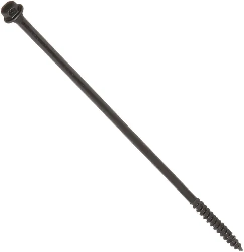 Vista 7 de Hillman 47812 TimberTite - Tornillo para paisaje, 1/4 x 4 pulgadas, paquete de 50 unidades, 50