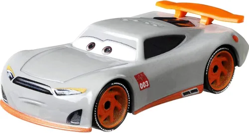 Vista 2 de Disney Cars Toys Aiden - Vehículos de personajes favoritos de los fanáticos a escala 1:55 para carreras y contar historias, regalo para niños a