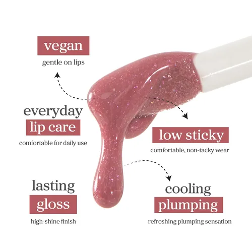 Vista 4 de NOONI Appleplum & Applehyacinth Lip Oil Shimmer Duo - Plumping Lip Gloss