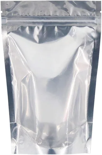 Vista 9 de SumDirect, bolsas de aluminio con cierre, reutilizables, 50 unidades, bolsa vertical para alimentos con ranura para almacenar alimentos