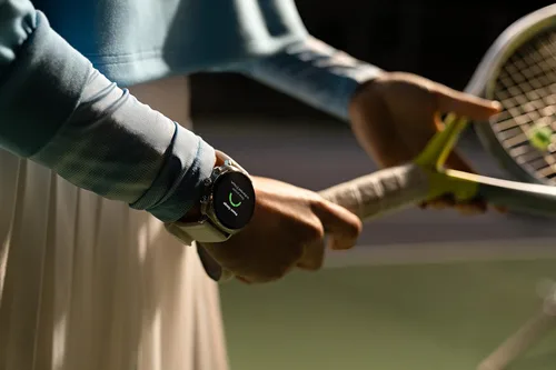 Vista 9 de Citizen CZ Smart PQ2 - Reloj inteligente unisex de 1.614 in con aplicación YouQ con IBM Watson® AI y NASA Research, Wear OS por Google, recursos Azul