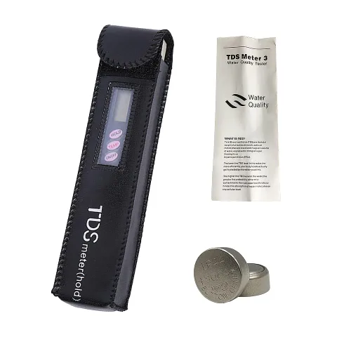 Vista 7 de TDS Medidor digital de calidad del agua - Medidor PPM con prueba de temperatura, rango de 0-9990 ppm, probador TDS preciso para agua potable