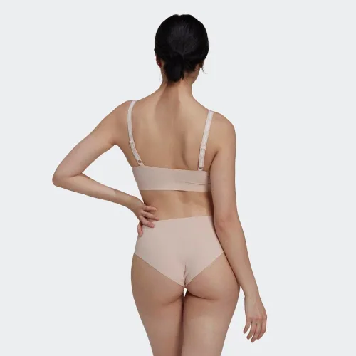Vista 4 de adidas Sujetador sin costuras sin costuras Micro Flex para mujer