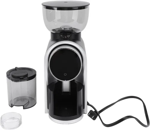 Vista 6 de Molinillo eléctrico de frijoles con 25 ajustes de molienda con pantalla táctil, molinillo de café para el hogar y la cafetería