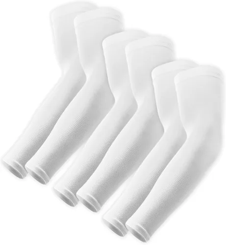 Vista 22 de OutdoorEssentials Mangas de brazo con protección solar UV, manga de compresión para brazos, mangas de brazo UV para hombres, mujeres, mangas