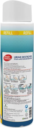 Vista 2 de Simple Solution Recambio para eliminar manchas y olores para gatos y perros 13.5 fl oz