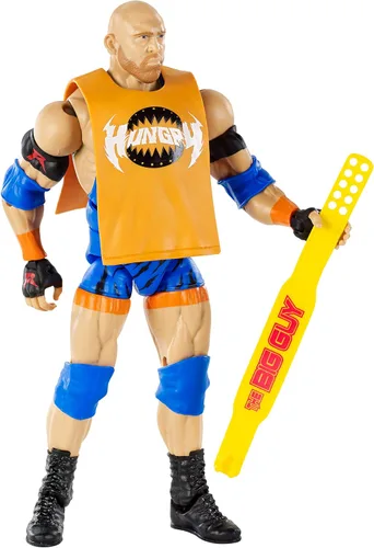 Vista 9 de Figura WWE Elite, 123 Kid Articulación de lujo, atuendo de anillo auténtico, accesorios icónicos, expresión detallada de personajes