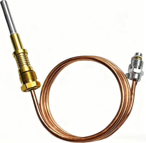 Vista 8 de Reemplazo de termopar para Robertshaw 1900-036 Sensor piloto de seguridad de 36 pulgadas compatible con freidora Henny Penny 34820 y freidoras
