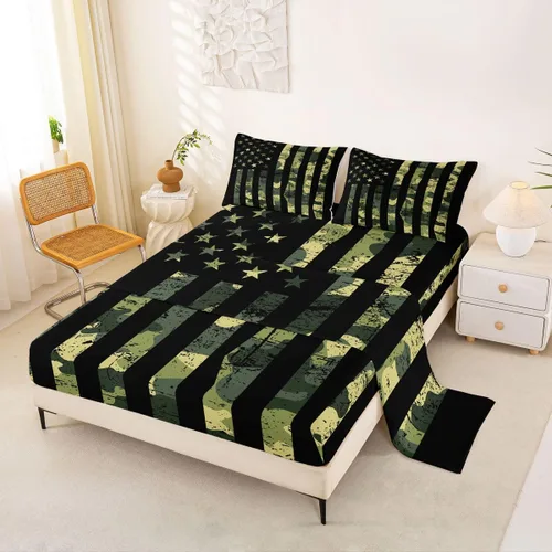 Vista 55 de Erosebridal Juego de sábanas con diseño de gato tamaño individual, sábana encimera Kawaii Garfield para niños y niñas, sábanas con huellas de patas