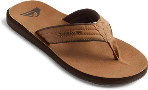 Vista 11 de Quiksilver Sandalia de tres puntos Carver Nubuck para hombre negro gris negro