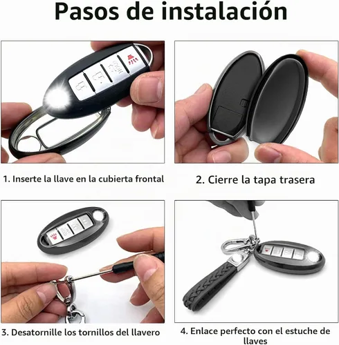 Vista 7 de Creativity Funda para llavero Nissan Infiniti