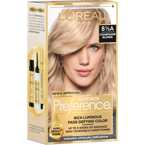 Vista 52 de L'Oreal Paris Superior Preference - Tinte permanente luminoso que desafía la decoloración para el cabello, tinte para el cabello hasta 9 semanas