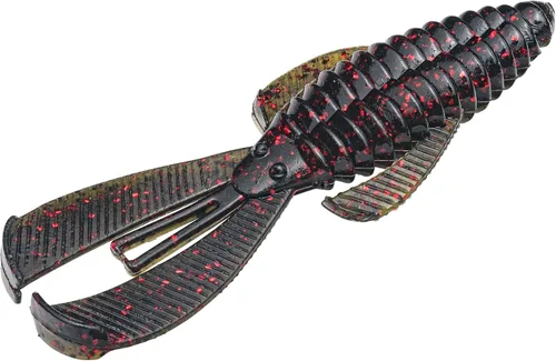 Vista 30 de Strike King Rage Bug Señuelo de Pesca, Grúber de Plástico Suave, Diseño Único, Acción Sutil Bicho Bama