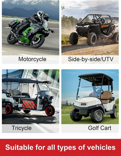 Vista 7 de Cámara de tablero de motocicleta INNOVV K7, cámara frontal y trasera 2K + 2K con EIS antisacudida, cámara de tablero de motocicleta con modo