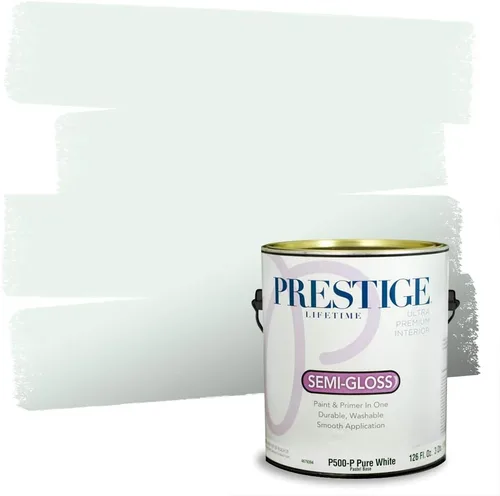 Vista 99 de PRESTIGE Pintura interior e imprimación en uno, salpicaduras acuosas, cáscara de huevo, 1 galón