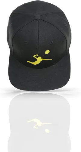 Vista 2 de Gorra de béisbol negra para hombres y mujeres, sombrero Snapback para deportes, correr, entrenamiento y tenis, sombrero de rendimiento de protección