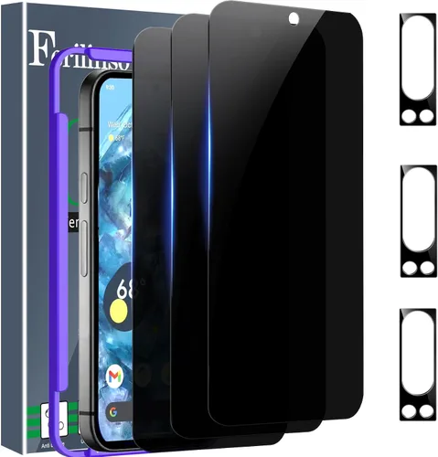 Vista 16 de Ferilinso Protector de pantalla de privacidad para Samsung Galaxy Z Flip 6 / Z Flip 7 FE [compatible con funda de teléfono], película