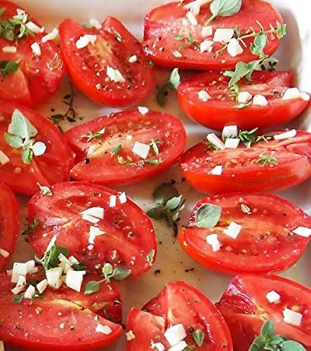 Vista 7 de Más de 30 semillas de tomate italiano Roma, reliquia sin OMG, determinadas, polinizadas abiertas, sabor anticuado, suaves, dulces, deliciosas