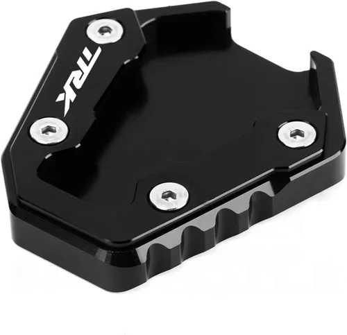Vista 4 de KAnduo Benelli para TRK702 para TRK702X para TRK 702 X para TRK 702 2022-2023 Soporte lateral de pie de motocicleta Almohadilla de extensión de Rojo