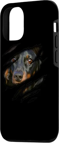 Vista 2 de Funda para perro con diseño de pedigrí para iPhone 14