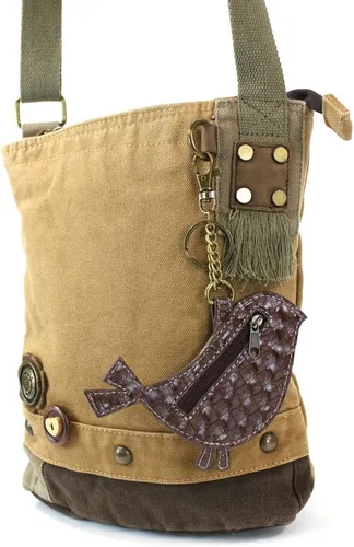 Vista 2 de Chala Patch CrossBody Bolso de lona para mujer