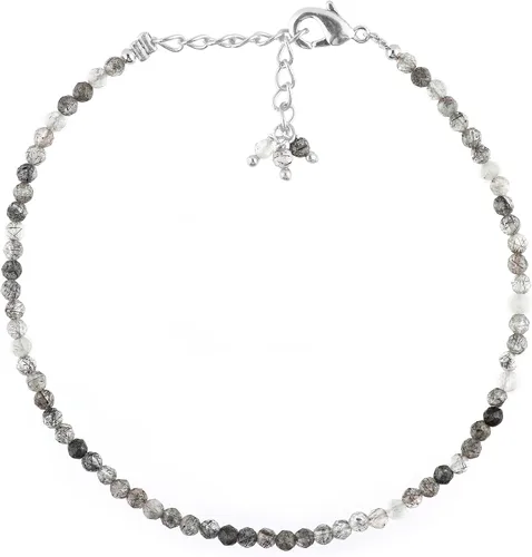 Vista 33 de TGH Pulsera de cuentas naturales con piedras preciosas microfacetadas, joyería para ella, cristales curativos energéticos de piedra natal, cadena