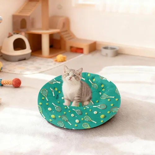 Vista 3 de Pet Dog Beds Warm & Cozy Fluffy Dog Cave Bed for Extra Small Size Pets Supplies XS Tennie