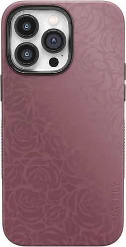 Vista 137 de Casely - Funda para iPhone 14 Pro Max, flores pintadas, Frida Kahlo Floral Girly, compatible con MagSafe