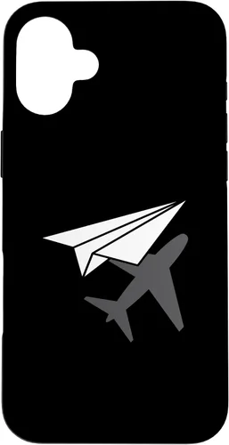 Vista 22 de iPhone 16 Paper Airplane - Papel Airplane Maker Paper Crafting Lover Case