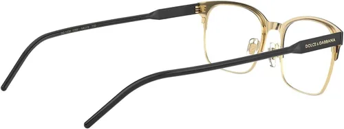 Vista 3 de Dolce Gabbana DG1330 - Gafas de sol para hombre color negro mate dorado 54