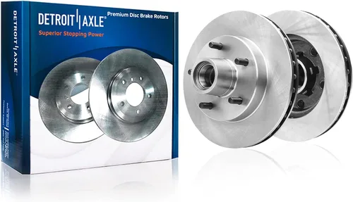 Vista 46 de Detroit Axle - Kit de freno trasero para Chevy GMC Silverado Sierra Suburban Yukon XL 1500 Astro Tahoe Safari Frenos de disco Rotores Pinza de freno