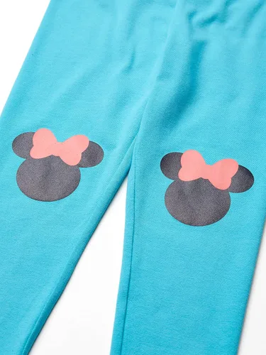 Vista 5 de Spotted Zebra Disney Marvel Star Wars Frozen Leggings de princesa para niñas y niños pequeños paquete de 4
