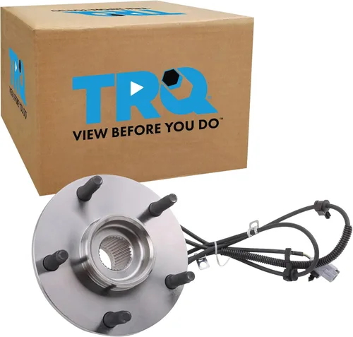 Vista 95 de TRQ Cojinete de rueda lateral del pasajero trasero y conjunto de cubo compatible con Ram ProMaster 1500 ProMaster 2500 ProMaster 3500 2014-2023