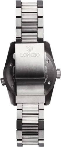 Vista 5 de Diver Watches Telamon 3,280.8ft Swiss Automatic Pro Diver Watches 1.850in Reloj de buceo con válvula de helio, bisel giratorio, zafiro correa