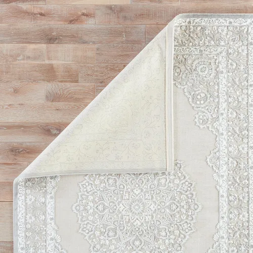 Vista 6 de Jaipur Living Malo - Alfombra de área de 5 pies x 7 pies 6 pulgadas, color gris contemporáneo para espacios interiores