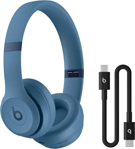 Vista 7 de Beats Solo 4 - Auriculares inalámbricos Bluetooth con cable de carga USB-C (20 cm) - Negro mate