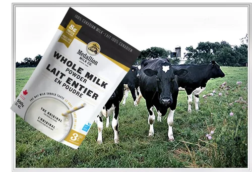 Vista 4 de Medallion Marca de leche entera en polvo 17.64 oz (1 bolsa)