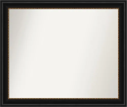 Vista 179 de Amanti Art Espejo personalizado, gran espejo de baño estrecho, espejo de pared o espejo de tocador de baño sobre el fregadero (24 x 24 pulgadas)