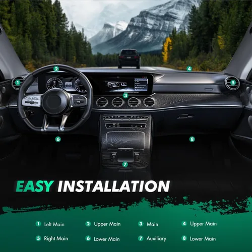 Vista 6 de SCITOO Actuador de puerta de mezcla de calentador HVAC 604-295 compatible con Ford para Mustang 2015 2016 2017 2018, reemplaza a FR3Z19E616D