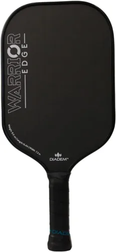 Vista 12 de Diadem Warrior Edge - Paletas de pickleball Cara de carbono grabado para máximo giro, protector aerodinámico de 16mm, agarre Comfort Max, núcleo