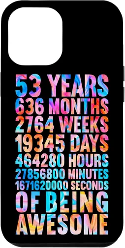 Vista 6 de Funda divertida para iPhone 14 para 53 años, diseño de Old Meter