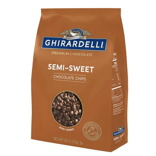 Vista 10 de Ghirardelli Chocolate Company - Obleas de chocolate oscuro, bolsa de 5 libras (paquete de 1)