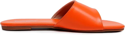 Vista 3 de VenusCelia Sandalias planas anchas lisas para mujer