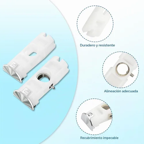 Vista 3 de DA61-07540A Versión mejorada para mango de refrigerador y congelador Samsung Kit de reemplazo para mango de puerta de congelador Samsung