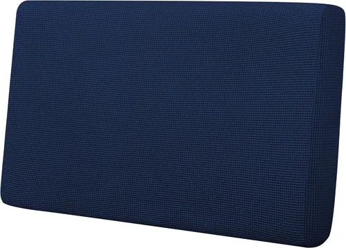 Vista 90 de Easy-Going - Funda de cojín elástica individual para sofá biplaza, sillón, funda de cojín protectora, suave, flexible con parte inferior elástica