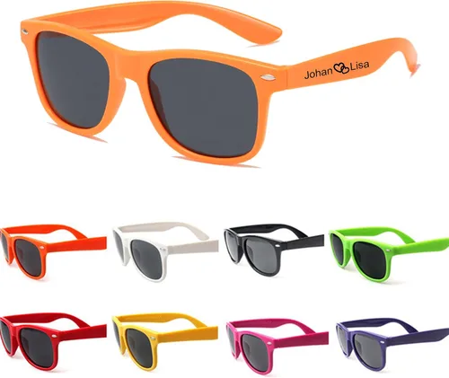 Vista 6 de Gafas de sol personalizadas, regalos de fiesta, gafas de sol personalizadas para bodas, cumpleaños y graduación
