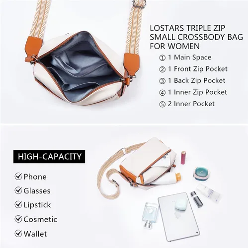 Vista 4 de Lostars Small Crossbody Purses for Women,crossbody purse for women,crossbody purse for women trendy